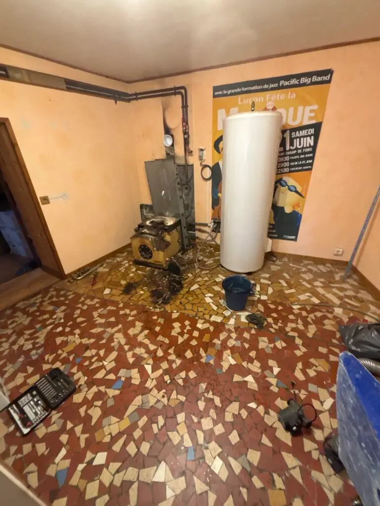 Pompe à chaleur haute température Intuis installée par AB Energie dans l’Allier